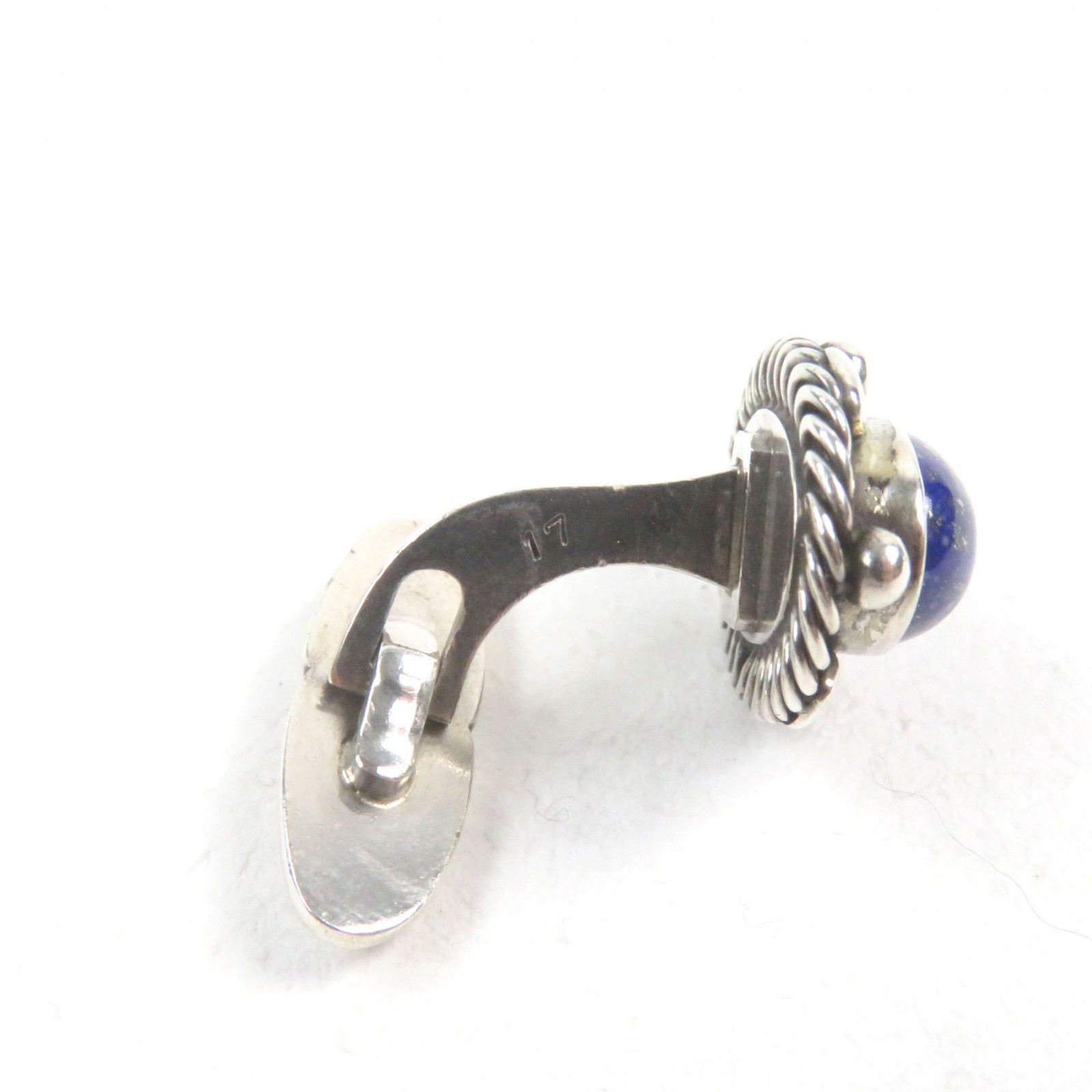 Other Other Georg Jensen 925 Silver Lapis Lazuli Cufflinks Metal Cufflinks DUTY FREE for USA Size ONE SIZE - 11 Thumbnail