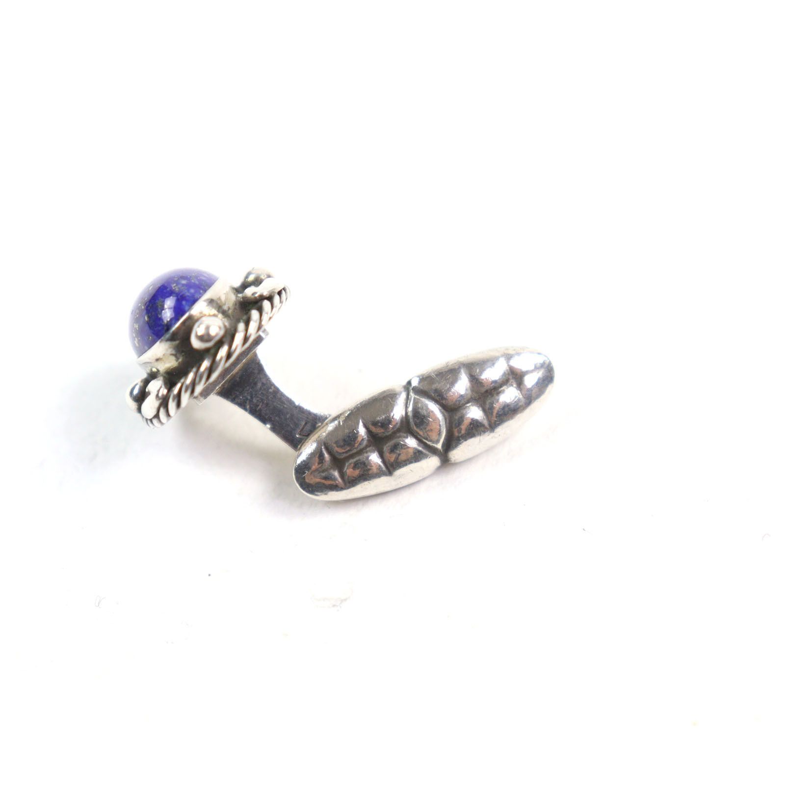 Other Other Georg Jensen 925 Silver Lapis Lazuli Cufflinks Metal Cufflinks DUTY FREE for USA Size ONE SIZE - 9 Thumbnail