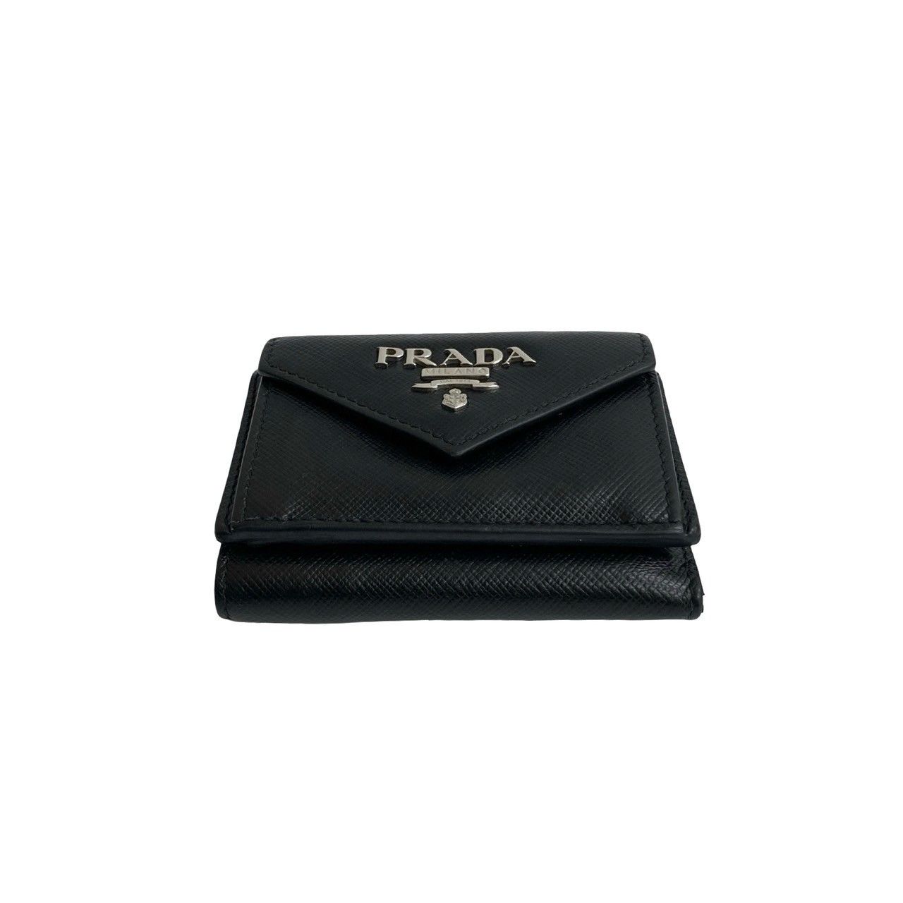 Prada Prada Prada Saffiano Trifold Wallet Leather Short Wallet Size ONE SIZE - 7 Thumbnail