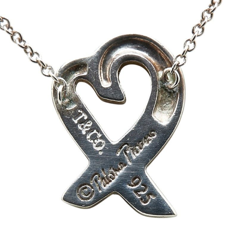Tiffany & Co. Tiffany & Co. Loving Heart SV925 Necklace Metal Necklace DUTY FREE for USA
