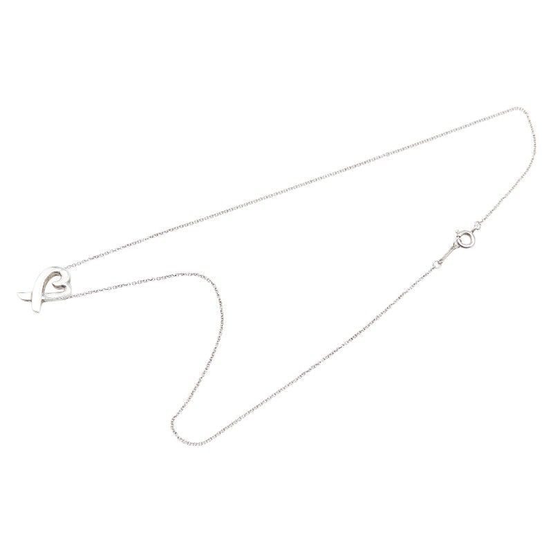 Tiffany & Co. Tiffany & Co. Loving Heart SV925 Necklace Metal Necklace DUTY FREE for USA