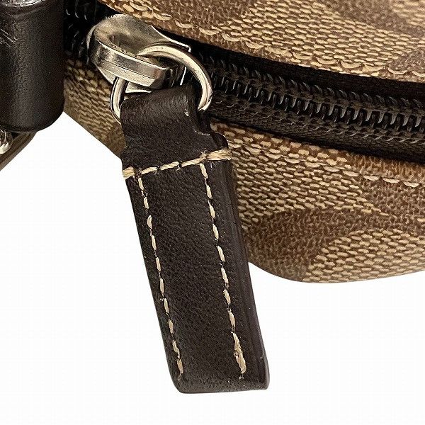 Coach Coach Coach Signature Heritage Stripe PVC Shoulder Bag Canvas Shoulder Bag F70589 Size ONE SIZE - 8 Thumbnail
