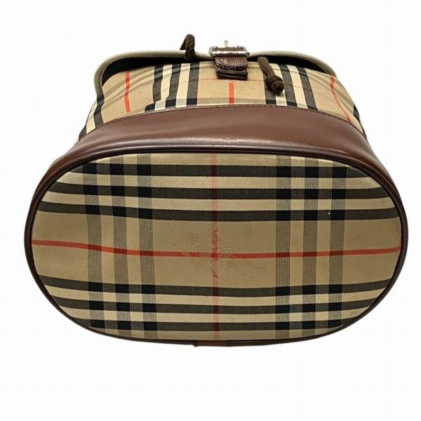 Burberry Burberry Burberry Vintage Nova Check Backpack Cotton Backpack Size ONE SIZE - 3 Thumbnail