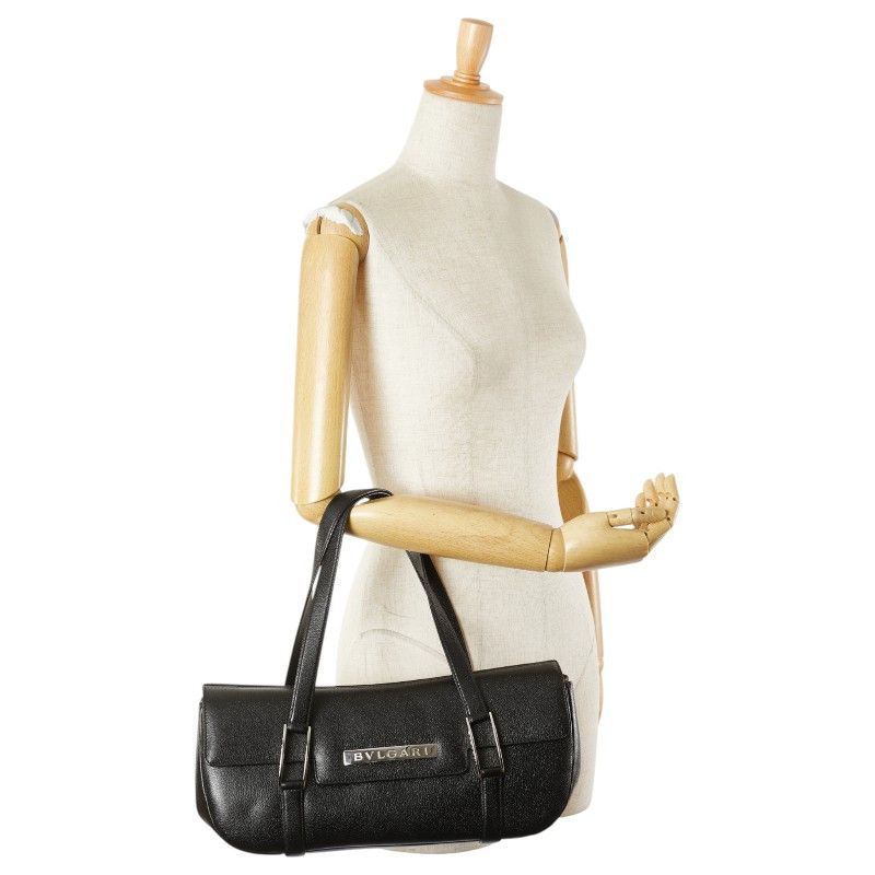 Bvlgari Bvlgari Bvlgari Logo Leather Tote Bag Leather Tote Bag Size ONE SIZE - 9 Thumbnail