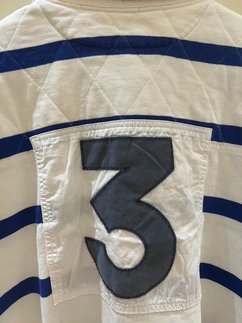 RRL Ralph Lauren Polo Ralph Lauren Striped Short Sleeve Polo Size US XXL / EU 58 / 5 - 4 Thumbnail