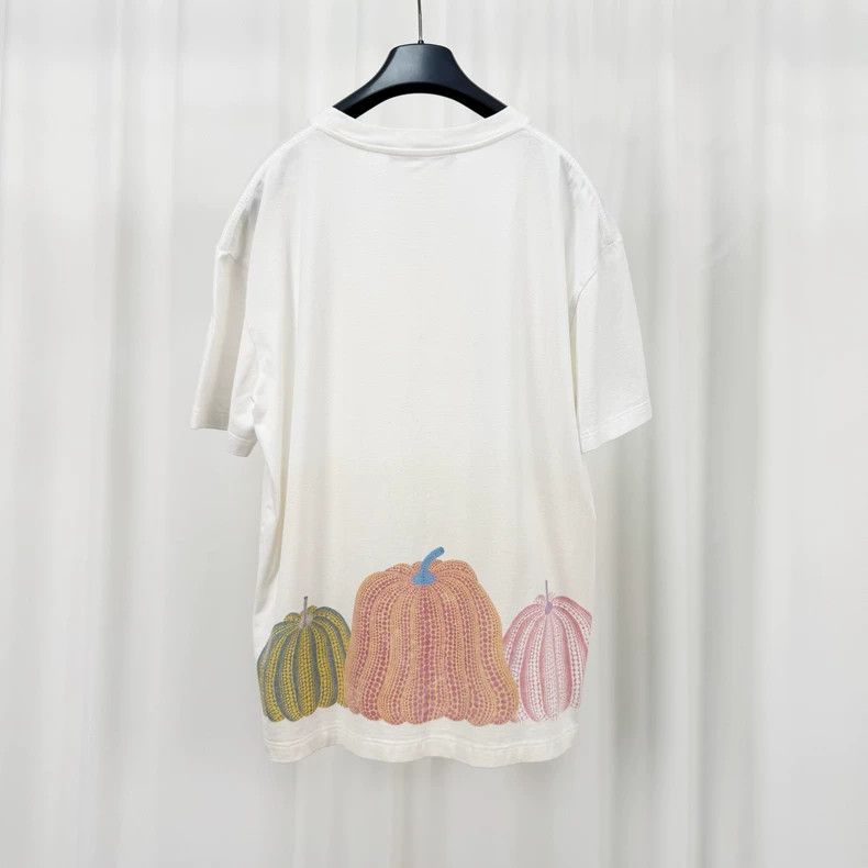Louis Vuitton Louis Vuitton Kusama Pumpkin Graphic Tee Size US M / EU 48-50 / 2 - 2 Thumbnail