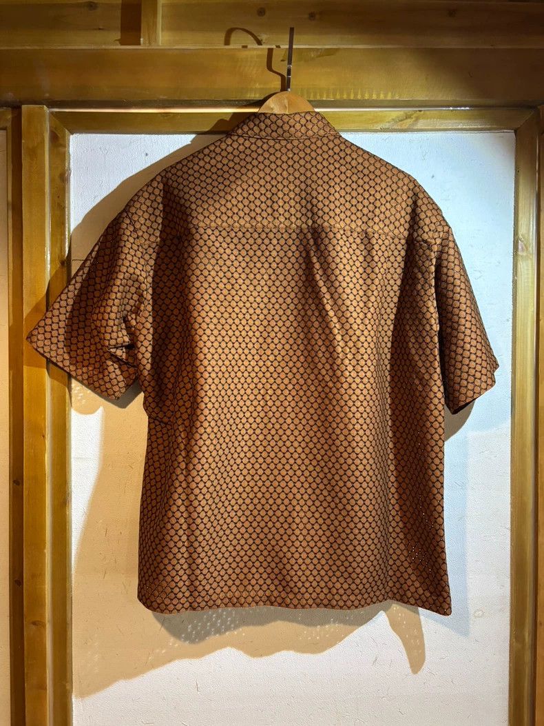 Bode Edifice Brown Short Sleeve Hollow Shirt Size US L / EU 52-54 / 3 - 7 Thumbnail