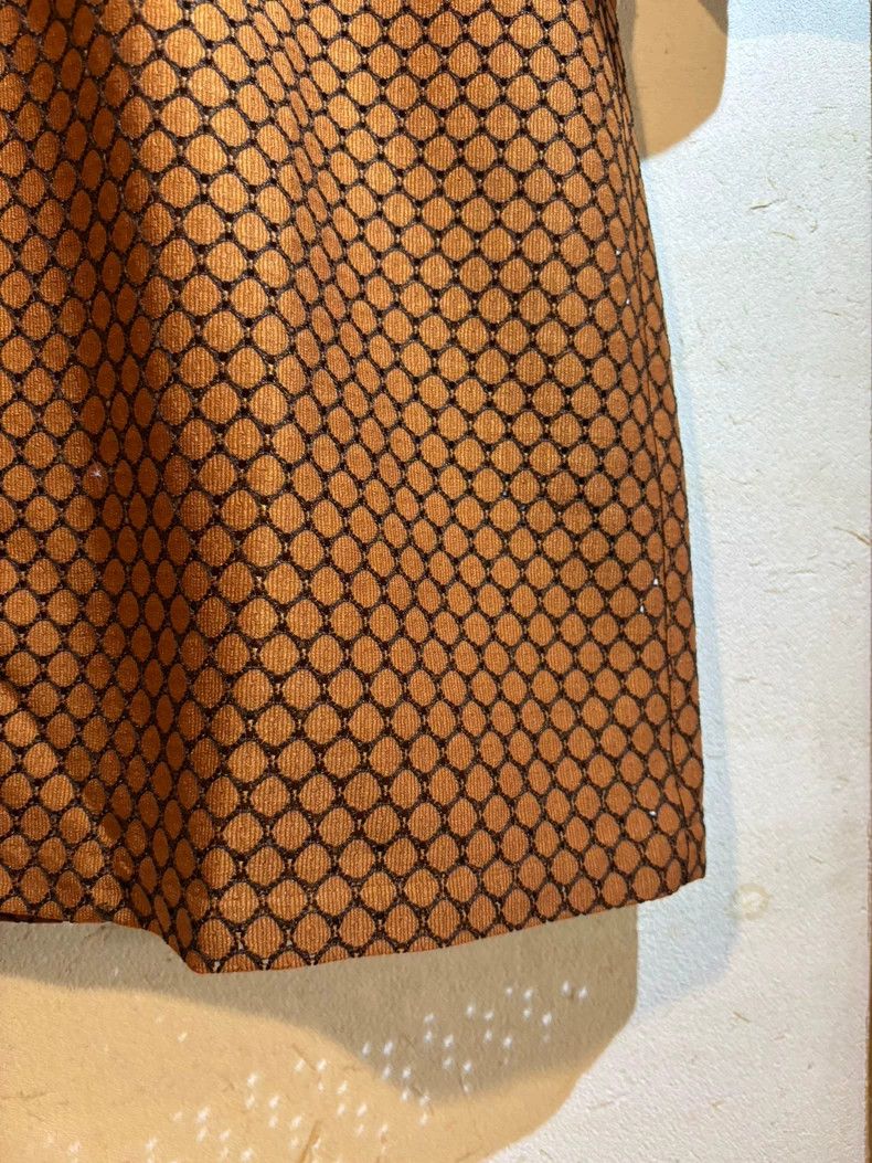 Bode Edifice Brown Short Sleeve Hollow Shirt Size US L / EU 52-54 / 3 - 5 Thumbnail