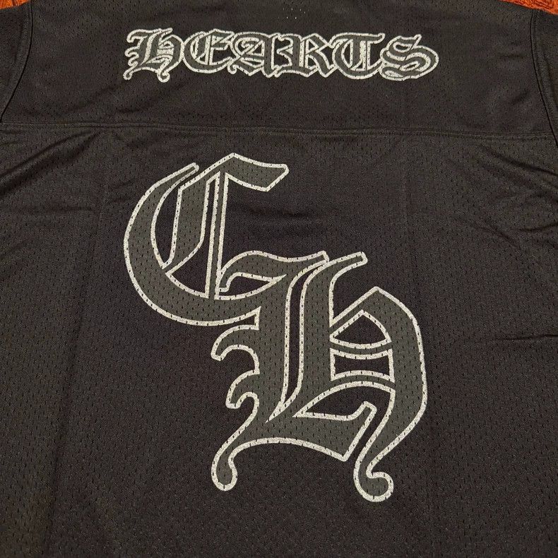 Chrome Hearts Chrome Hearts Black Mesh Hockey Jersey Tee Size US M / EU 48-50 / 2 - 6 Thumbnail