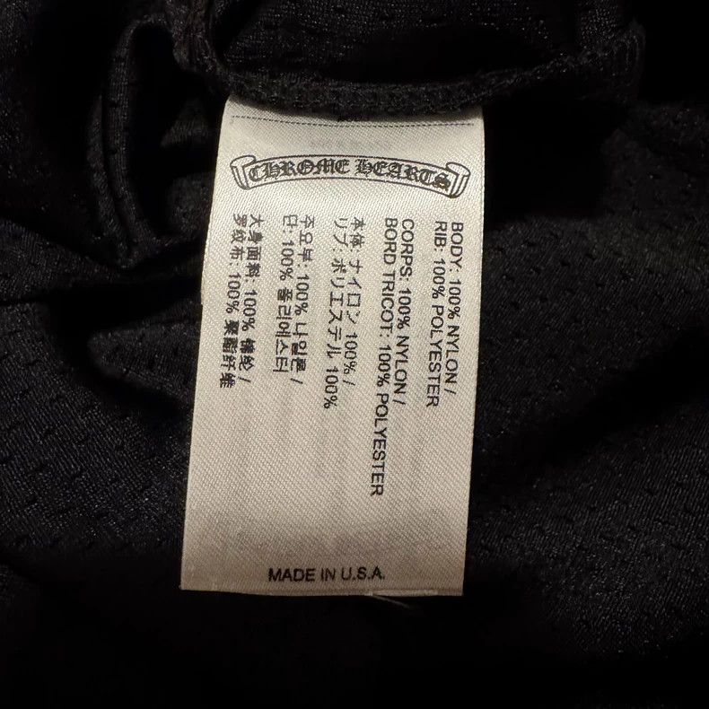 Chrome Hearts Chrome Hearts Black Mesh Hockey Jersey Tee Size US M / EU 48-50 / 2 - 7 Thumbnail