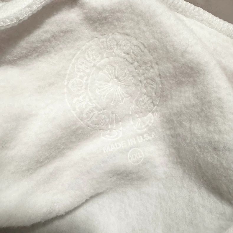 Chrome Hearts Chrome Hearts White Cross Sleeve Hoodie Size US XXL / EU 58 / 5 - 5 Thumbnail