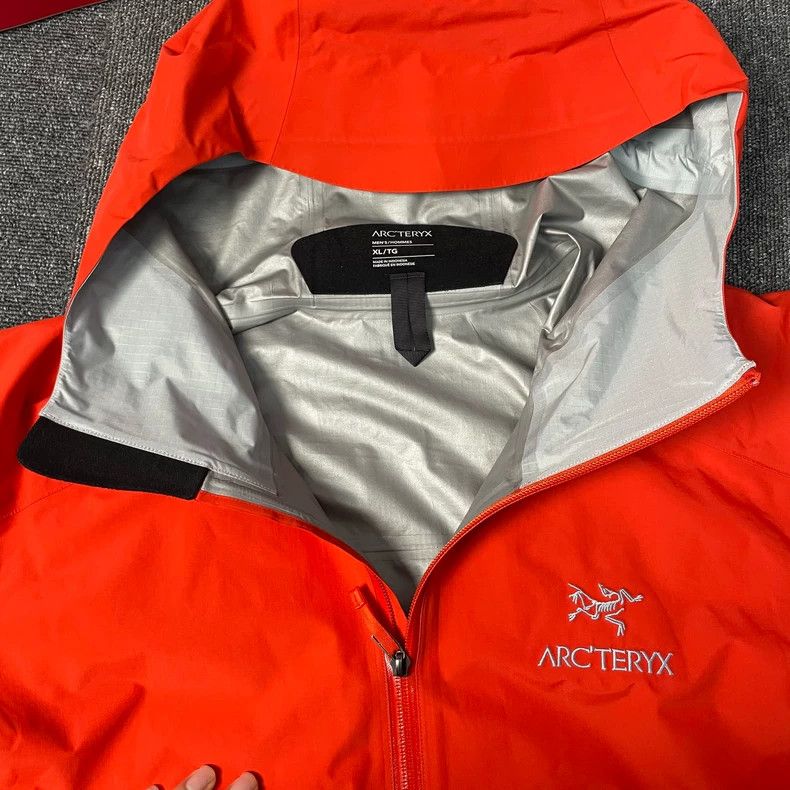 Arc'teryx Arcteryx Zeta SL Red Hardshell Jacket Size US XL / EU 56 / 4 - 3 Thumbnail