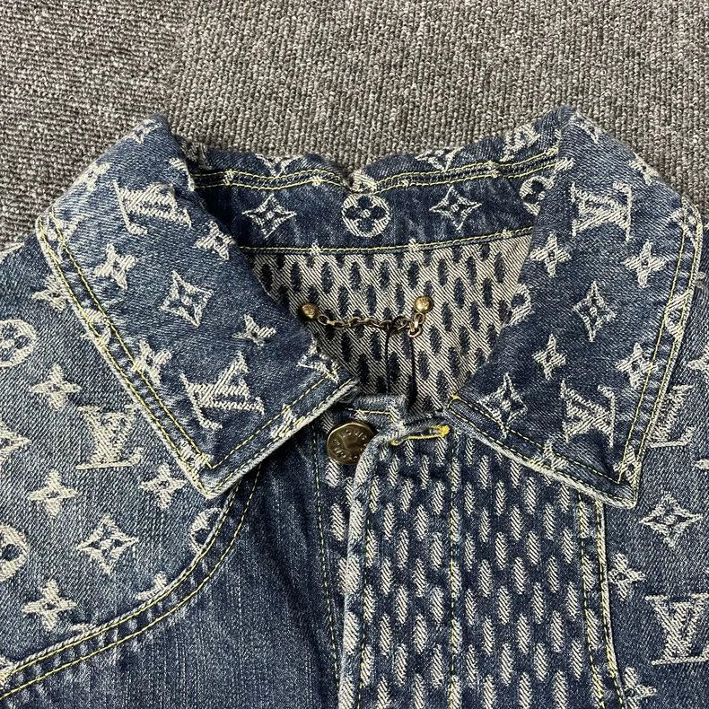 Louis Vuitton Louis Vuitton x Nigo LV2 Denim Jacket Size US M / EU 48-50 / 2 - 5 Thumbnail