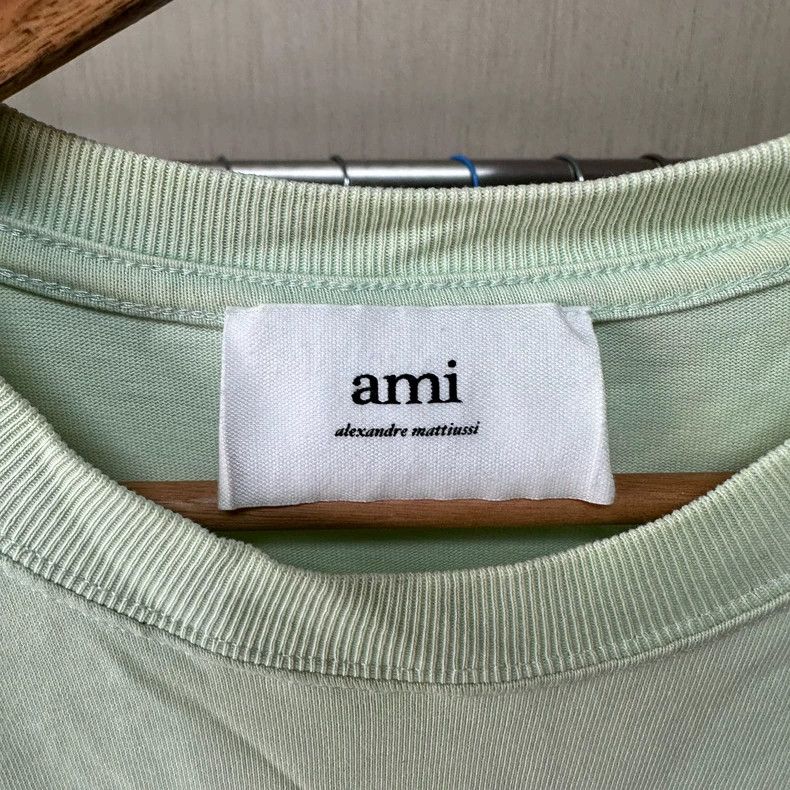 AMI AMIPARIS SS22 Heart Logo Short Sleeve T-shirt Size US S / EU 44-46 / 1 - 4 Thumbnail