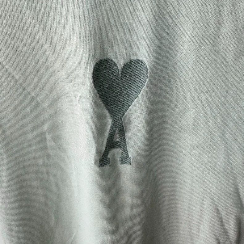 AMI AMIPARIS SS22 Heart Logo Short Sleeve T-shirt Size US S / EU 44-46 / 1 - 5 Thumbnail