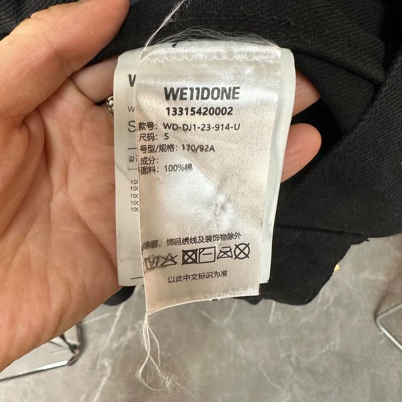 Ader Error WE11DONE Rabbit Logo Denim Jacket Size US S / EU 44-46 / 1 - 9 Thumbnail