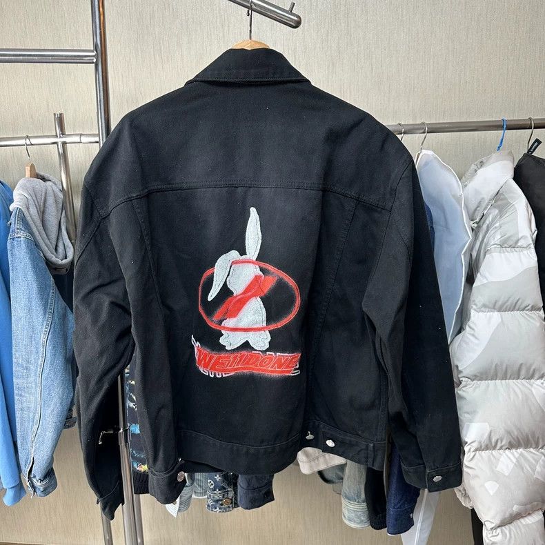 Ader Error WE11DONE Rabbit Logo Denim Jacket Size US S / EU 44-46 / 1 - 2 Thumbnail