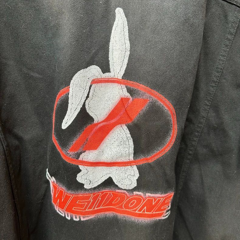 Ader Error WE11DONE Rabbit Logo Denim Jacket Size US S / EU 44-46 / 1 - 8 Thumbnail