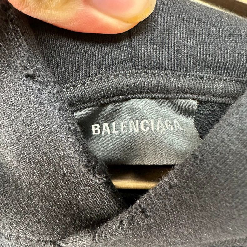 Balenciaga Balenciaga FW22 Logo Print Hoodie Size US S / EU 44-46 / 1 - 4 Thumbnail