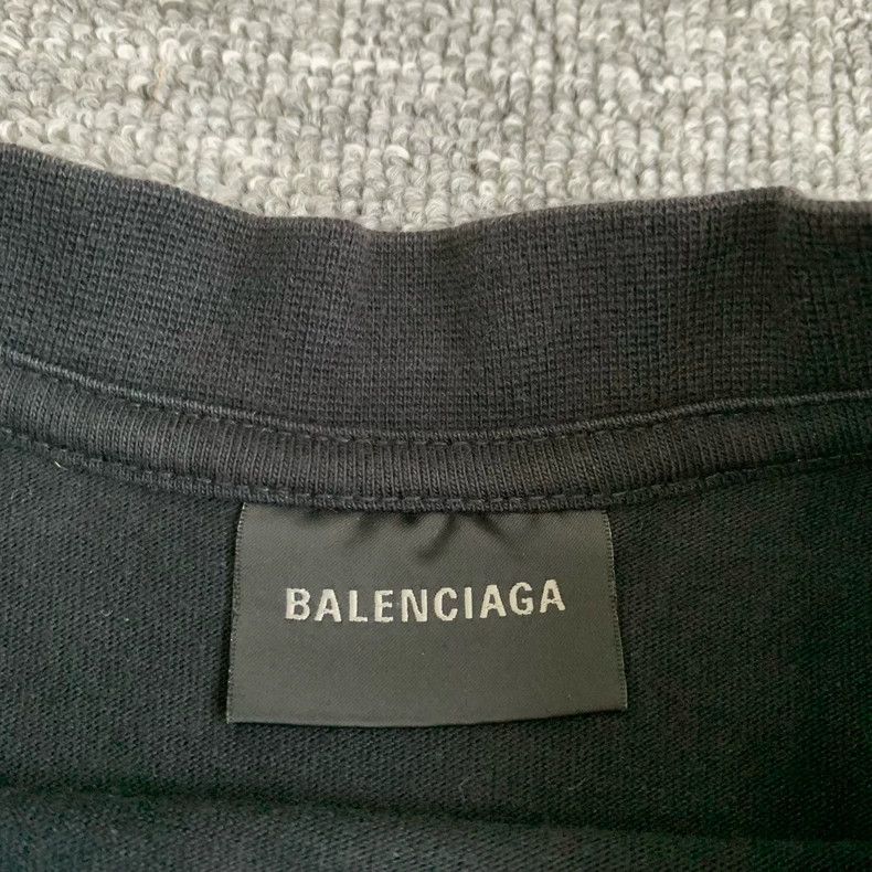 Balenciaga Balenciaga Black Coke Layered Long Sleeve Size US M / EU 48-50 / 2 - 5 Thumbnail
