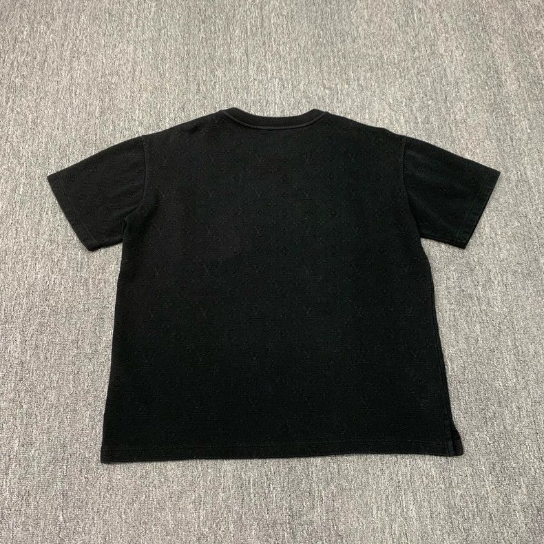 Louis Vuitton Louis Vuitton Black Monogram Pocket T-Shirt Size US M / EU 48-50 / 2 - 2 Thumbnail