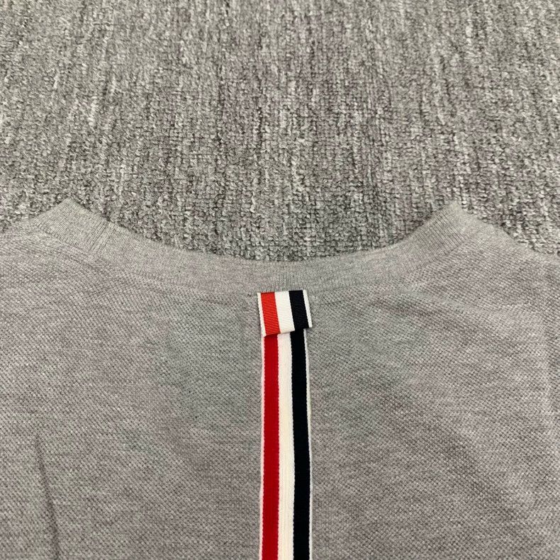Thom Browne Thom Browne TB Gray Back Stripe T-Shirt Size US L / EU 52-54 / 3 - 7 Thumbnail