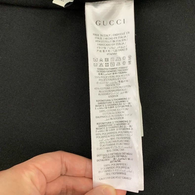 Gucci Gucci Black Side Reflective Stripe Jacket Size US M / EU 48-50 / 2 - 6 Thumbnail