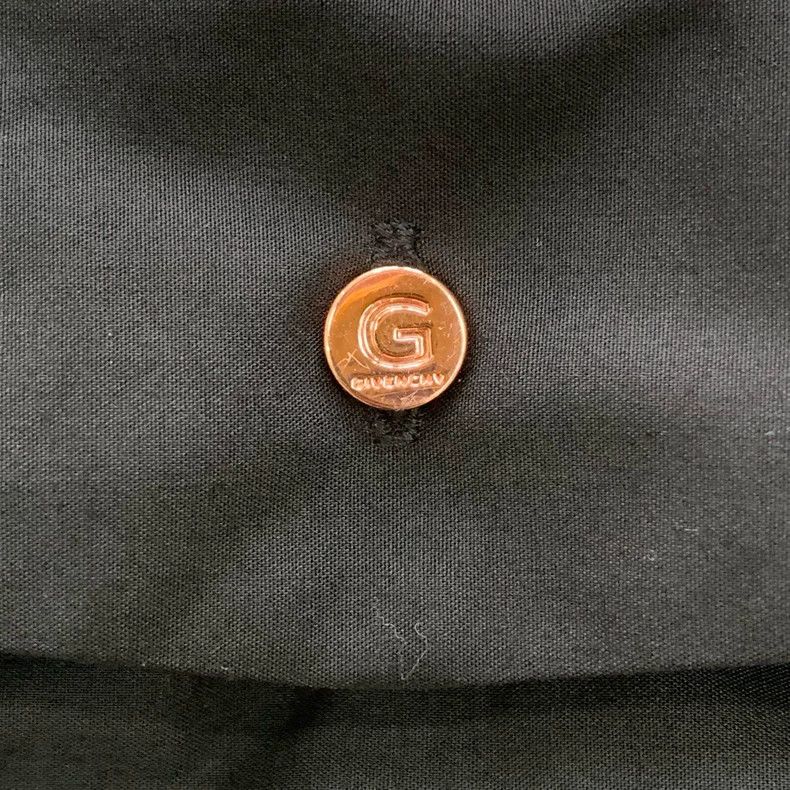 Givenchy Givenchy Black Logo Hem Shirt Jacket Size US XL / EU 56 / 4 - 6 Thumbnail