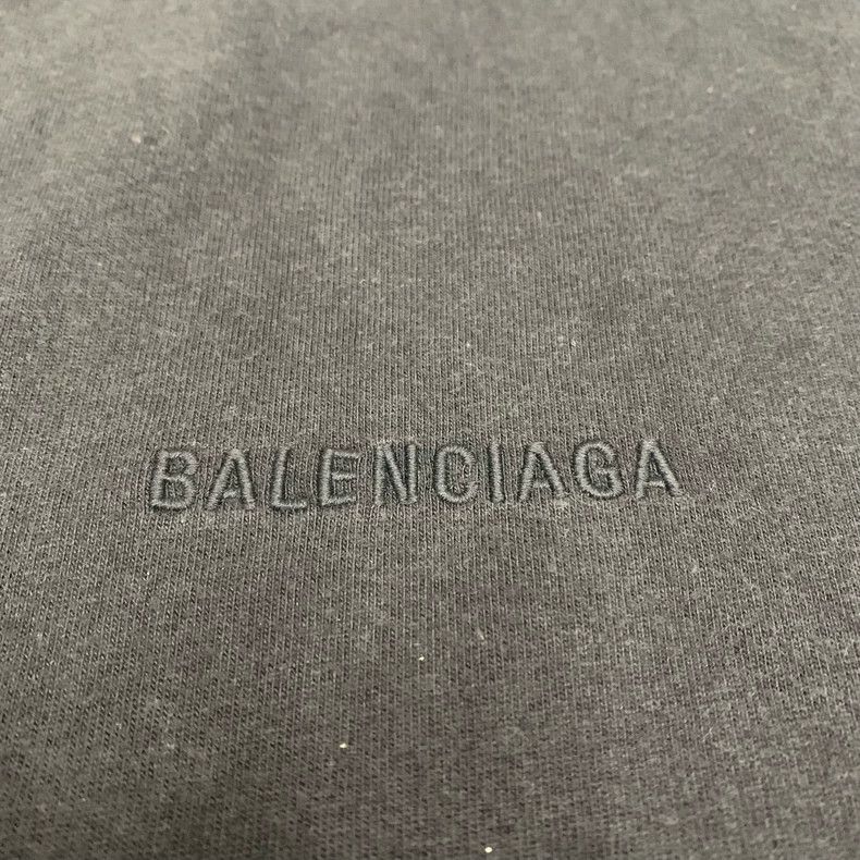 Balenciaga Balenciaga Black Spiral Short-Sleeve T-shirt Size US M / EU 48-50 / 2 - 7 Thumbnail