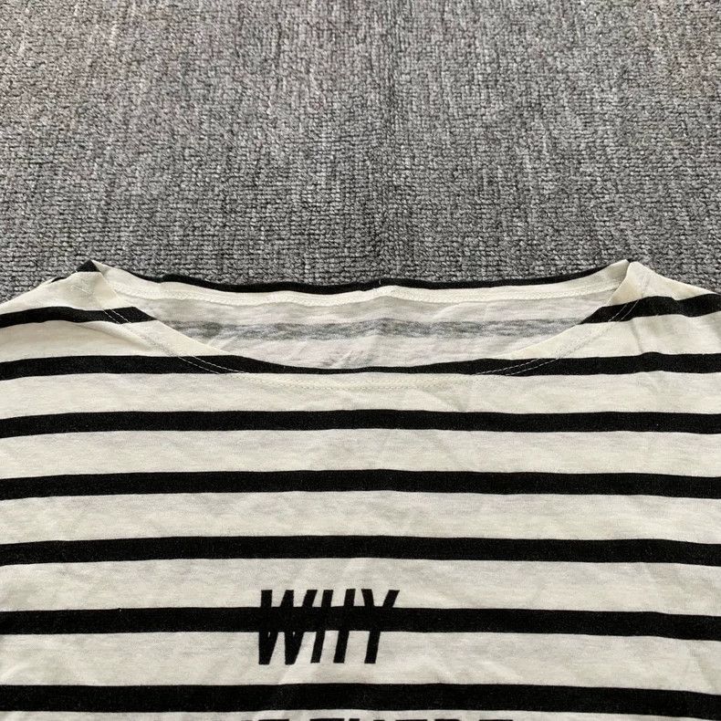 Dior Dior Black White Stripe Long Sleeve Top Size US XS / EU 42 / 0 - 7 Thumbnail