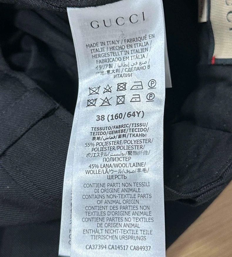 Gucci Gucci Black Formal Trousers Size US 38 / EU 54 - 5 Thumbnail