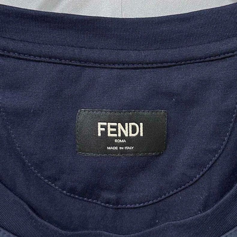 Fendi Fendi Monster Eye Patch Short Sleeve Tee Size US L / EU 52-54 / 3 - 6 Thumbnail