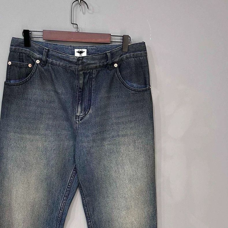 Dior Dior 25 New Monogram Straight Jeans Size US 34 / EU 50 - 2 Thumbnail