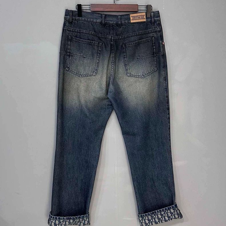Dior Dior 25 New Monogram Straight Jeans Size US 34 / EU 50 - 4 Thumbnail