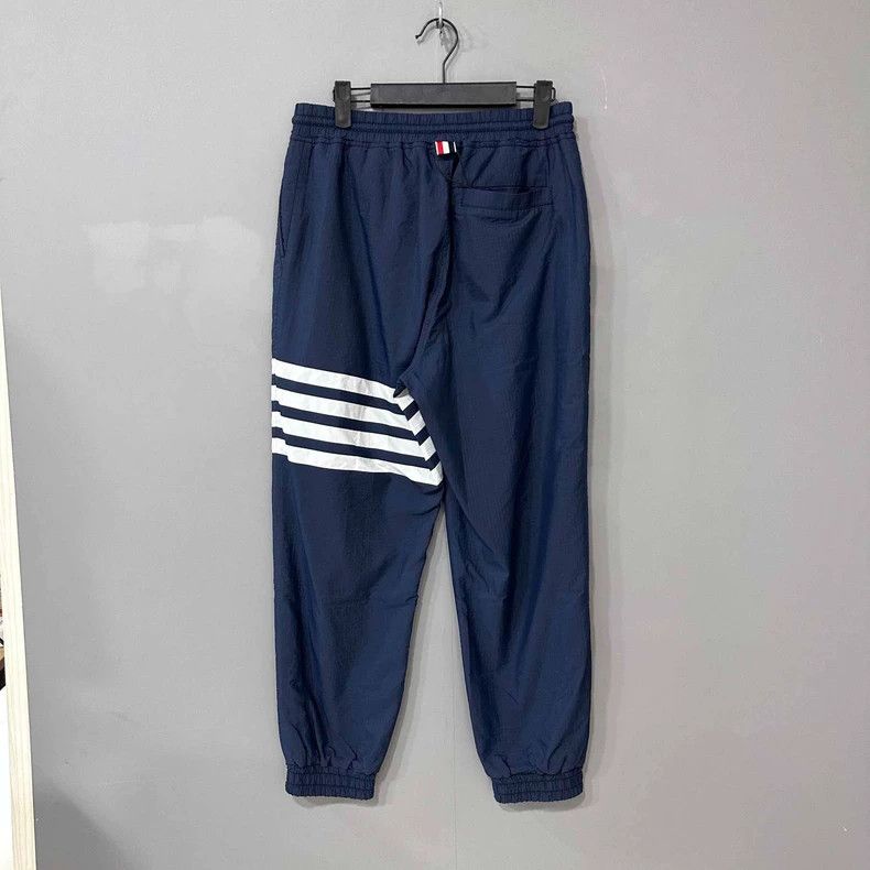 Thom Browne Thom Browne Navy Striped Casual Pants Size US 30 / EU 46 - 3 Thumbnail
