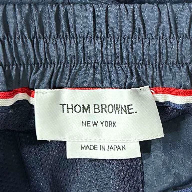 Thom Browne Thom Browne Navy Striped Casual Pants Size US 30 / EU 46 - 5 Thumbnail