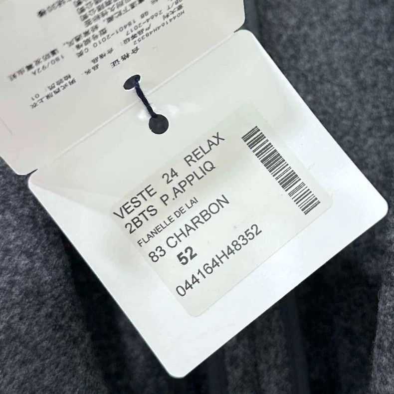 Hermes Hermes Pure Wool Lapel Suit Jacket Size US L / EU 52-54 / 3 - 8 Thumbnail