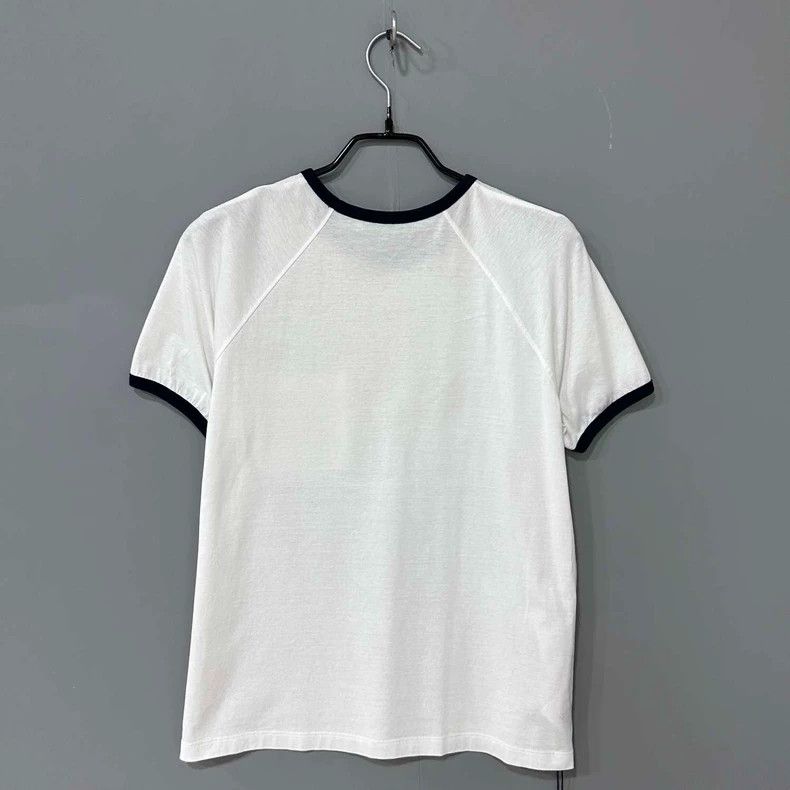 Prada Prada Triangle Logo White Short Sleeve Tee Size US M / EU 48-50 / 2 - 2 Thumbnail