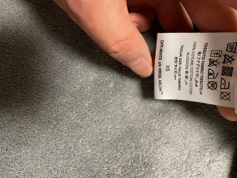 Off-White Off-White Embroidered Logo Zip Hoodie Size US XS / EU 42 / 0 - 5 Thumbnail
