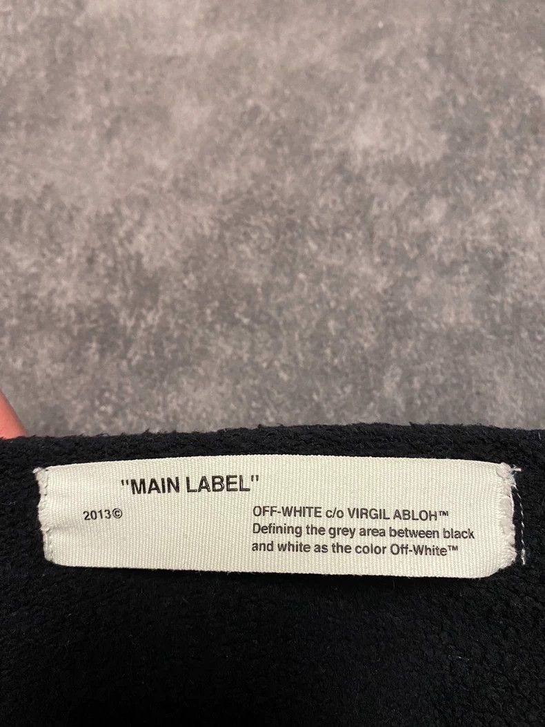 Off-White Off-White Embroidered Logo Zip Hoodie Size US XS / EU 42 / 0 - 3 Thumbnail
