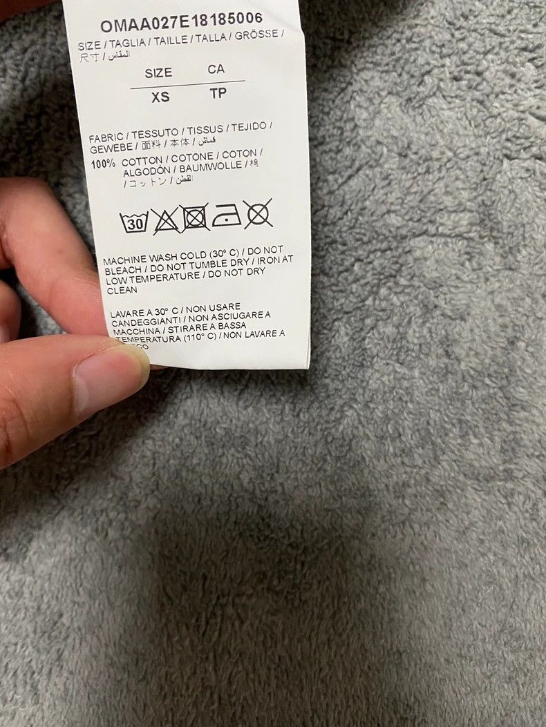 Balenciaga Off-White Blue Tie-Dye Logo Short-Sleeve T-Shirt Size US XS / EU 42 / 0 - 5 Thumbnail