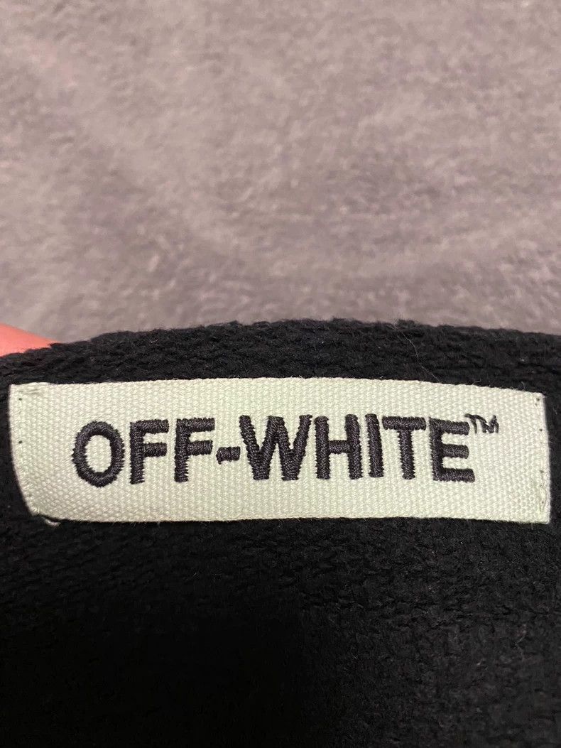 Balenciaga Off-White Badge Zip Hoodie Sweatshirt Size US XS / EU 42 / 0 - 3 Thumbnail