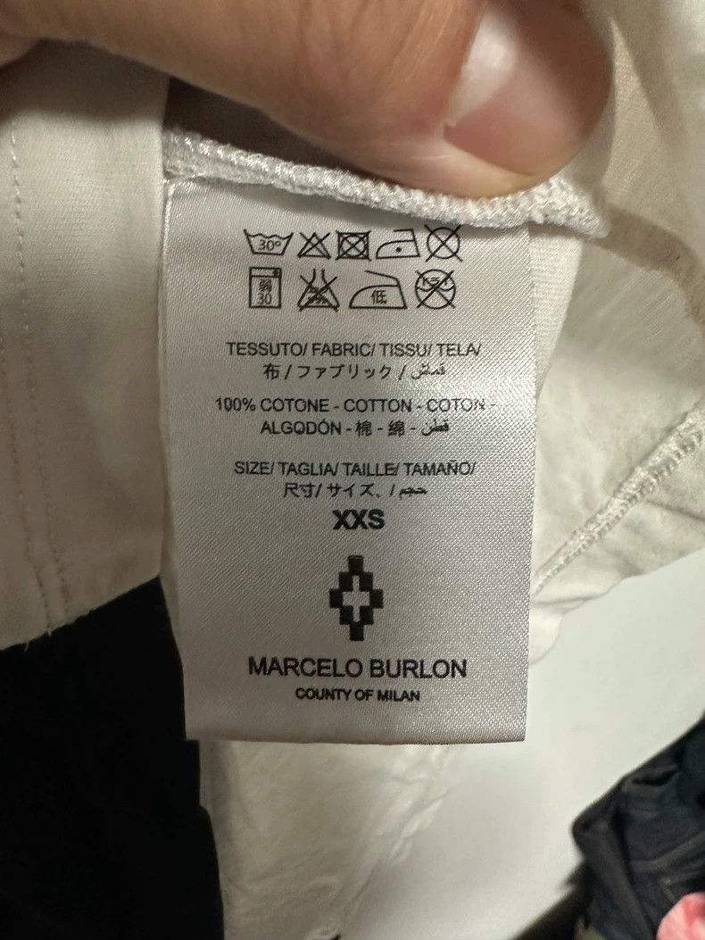 Marcelo Burlon Marcelo Burlon Yin Yang Wing Short Sleeve Tee Size US XS / EU 42 / 0 - 3 Thumbnail