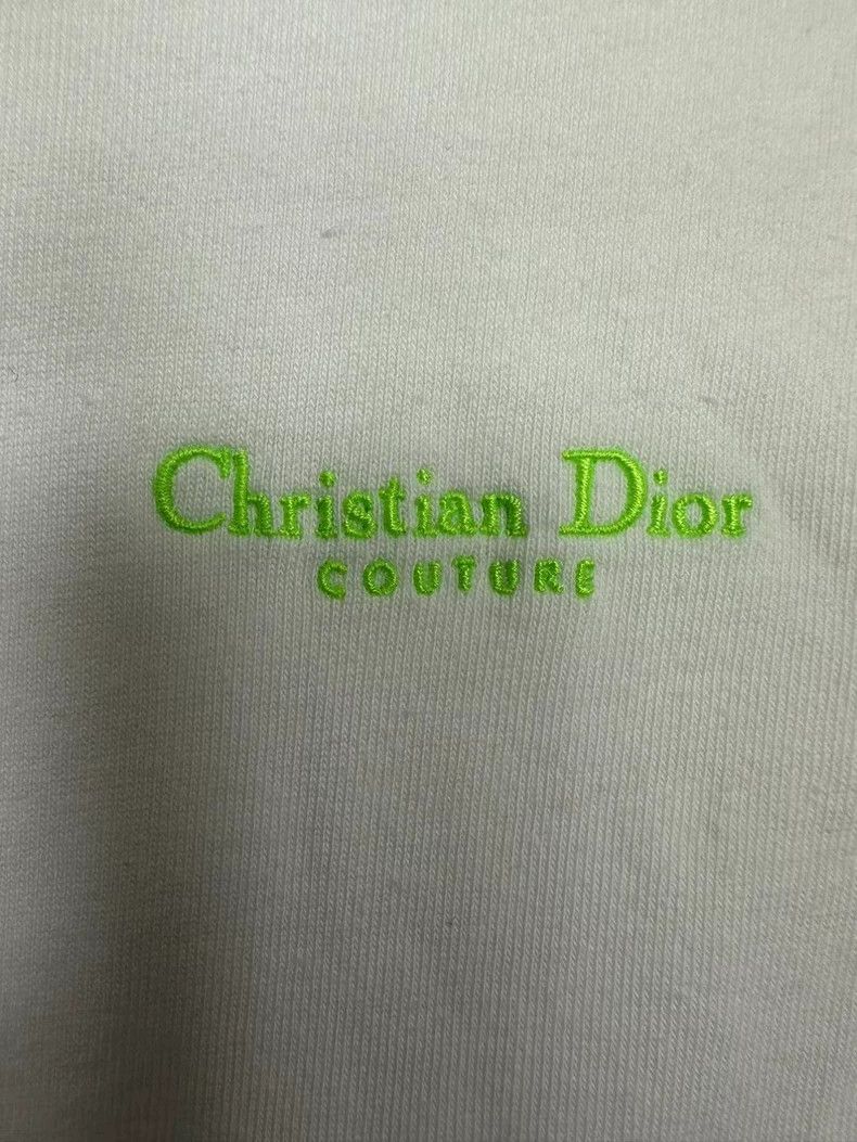 Dior Dior 24SS Embroidered Letter Short Sleeve Size US M / EU 48-50 / 2 - 2 Thumbnail
