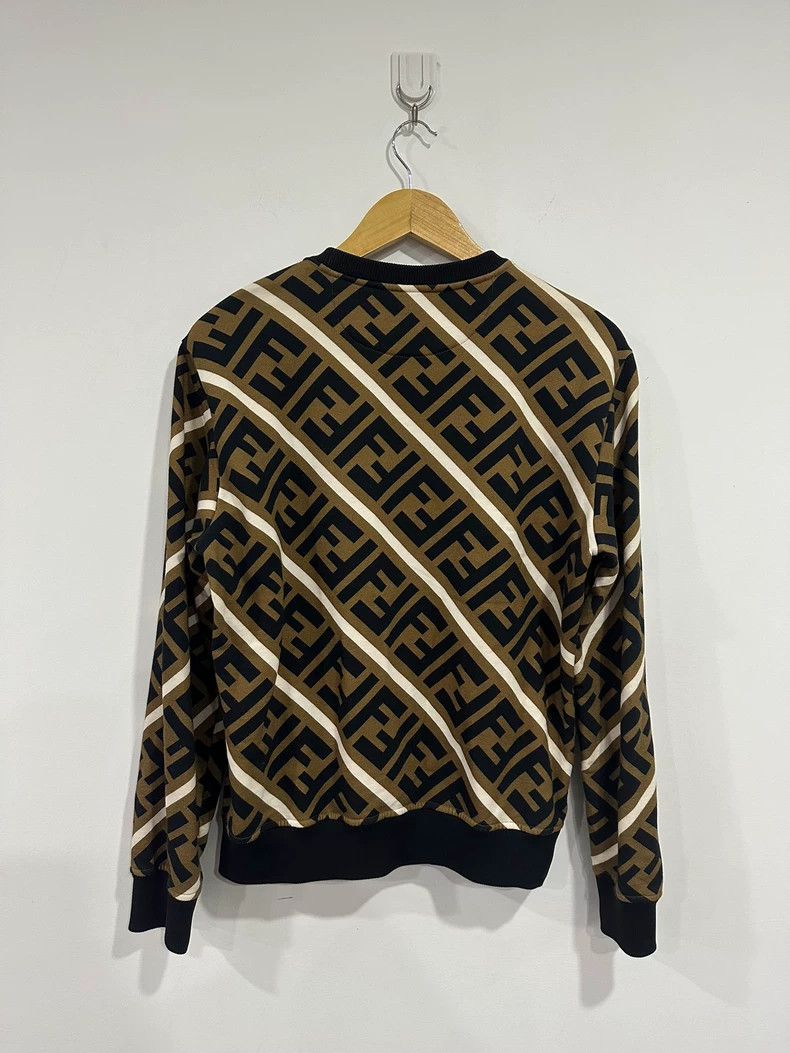 Fendi Fendi FF Logo Print Sweater Size US S / EU 44-46 / 1 - 2 Thumbnail