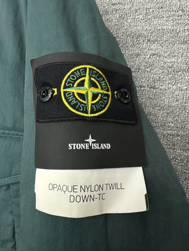 Stone Island Stone Island Green Hooded Down Jacket Size US XL / EU 56 / 4 - 3 Thumbnail