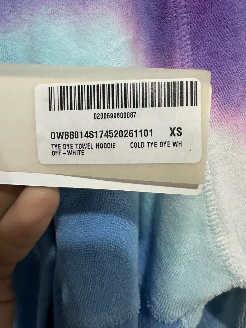 Off-White Off-White Tie-Dye Knit Hoodie Size US XS / EU 42 / 0 - 4 Thumbnail