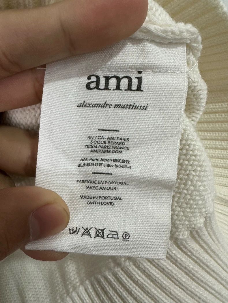 AMI AMI Paris Red Heart Logo Sweater Size US M / EU 48-50 / 2 - 4 Thumbnail