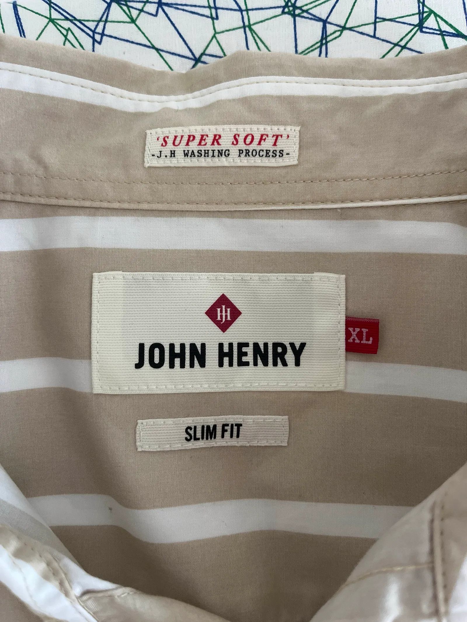 John Henry John Henry Shirt Size US XL / EU 56 / 4 - 2 Thumbnail