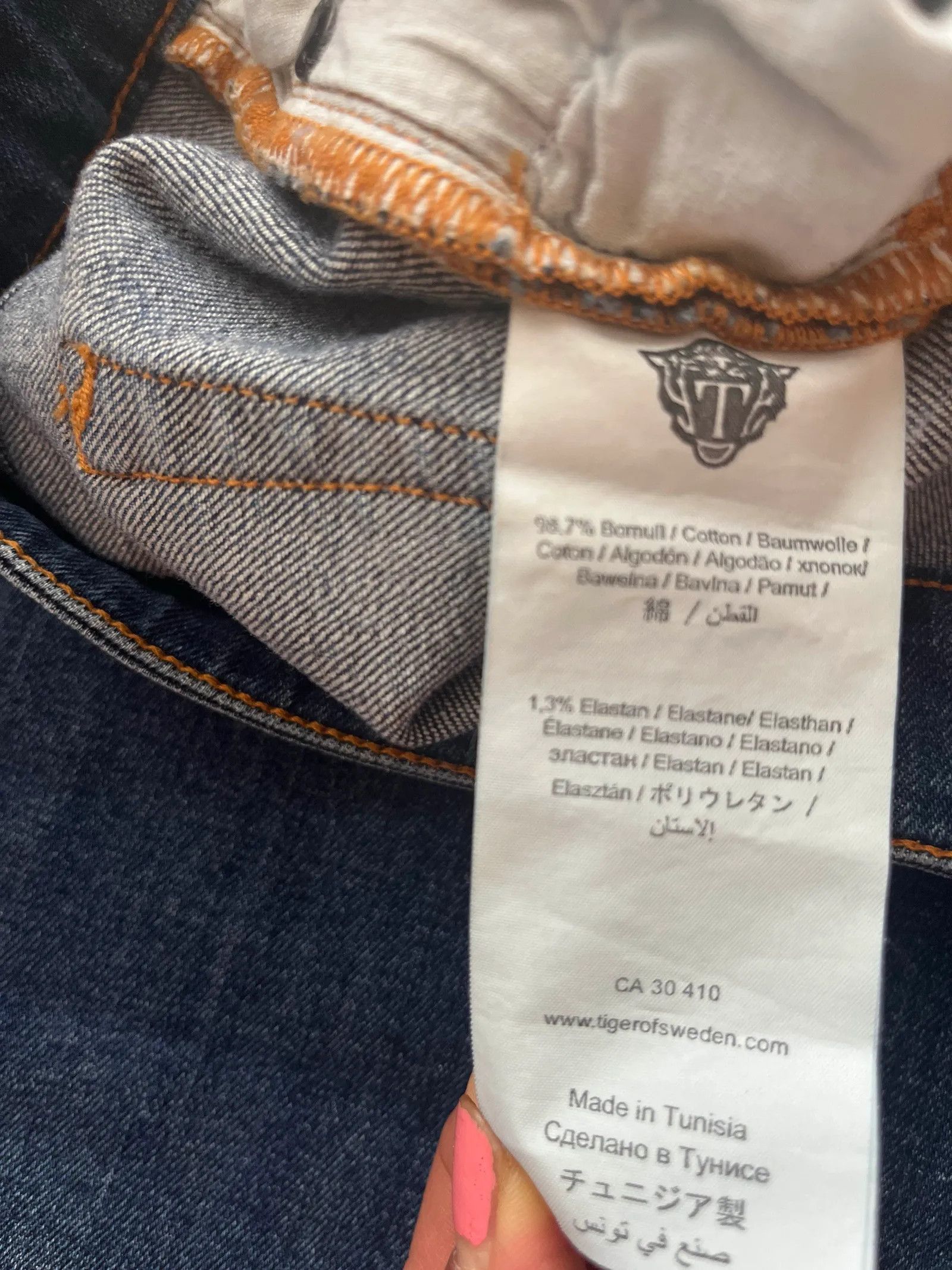 Tiger of Sweden Tiger of Sweden Slight Jeans Size 30" / US 8 / IT 44 - 4 Thumbnail
